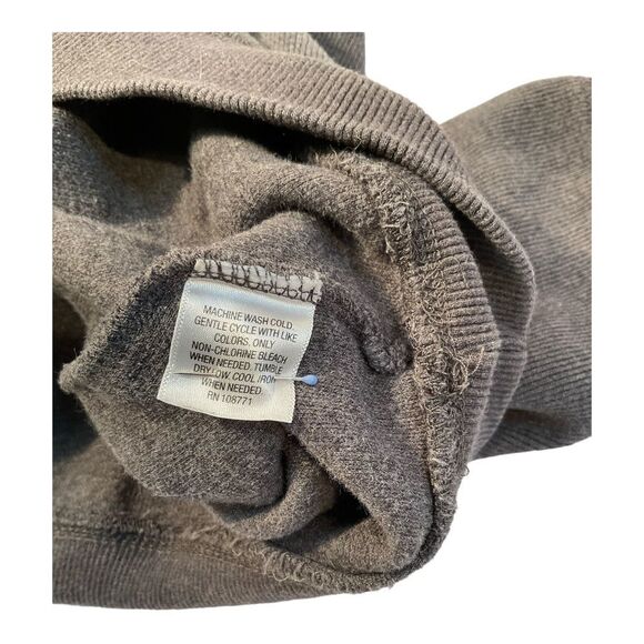 Tasso Elba Cotton Sweater Mens GRAY CHARCOALSize XXL  1/4 Zip Mock Neck Classic - Picture 8 of 15